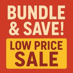 ❤️ CLEARANCE! Bundle and save ❤️
